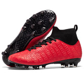 Men’s High-Top Football Training Shoes – Sock-Style Cleats for Soccer & Outdoor Sports